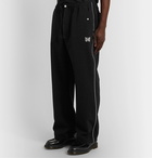 Needles - Piped Crepe Drawstring Trousers - Black