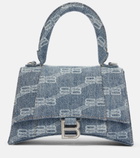 Balenciaga - Hourglass denim crossbody bag