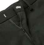 NN07 - Dark-Green Noho Slim-Fit Stretch-Wool Trousers - Men - Green