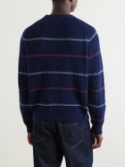 Noah - Ribbed Cotton Sweater - Blue
