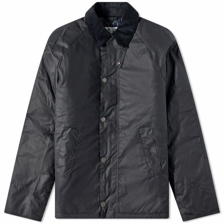 Photo: Barbour Men's SL Nara Wax Jacket in Navy