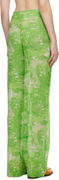 Henrik Vibskov Green Sway Lounge Pants