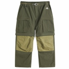 Nike Acg Smith Summit Pant in Sequoia/Olive/White