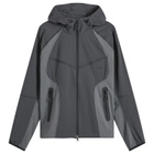 Nike Men's Tech Woven Pro Oversized Jacket in Anthracite/Iron Grey/Black