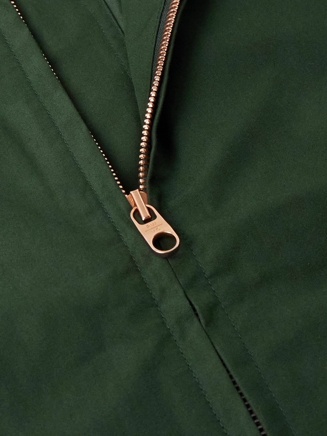 Private White V.C. - Cotton-Ventile Harrington Jacket - Green