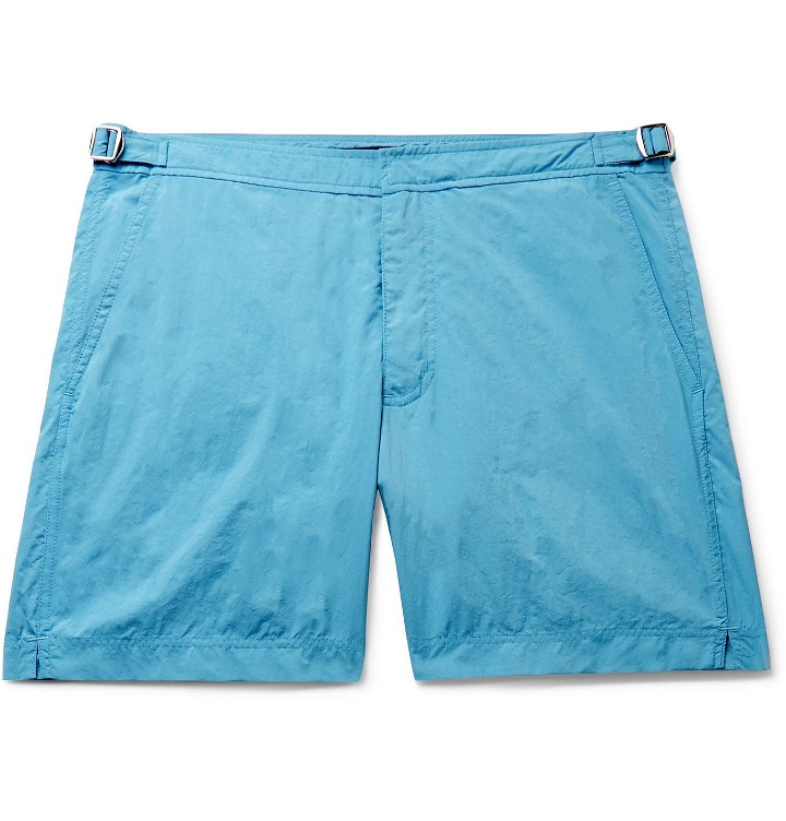Photo: INCOTEX - Shell Swim Shorts - Blue