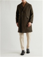 MAN 1924 - Double-Breasted Wool Coat - Brown