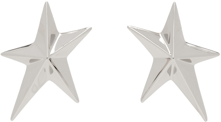 Photo: Mugler Silver Armor Earrings