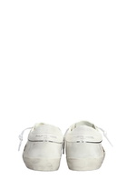 Philippe Model Prsx Low Sneakers In Beige Leather