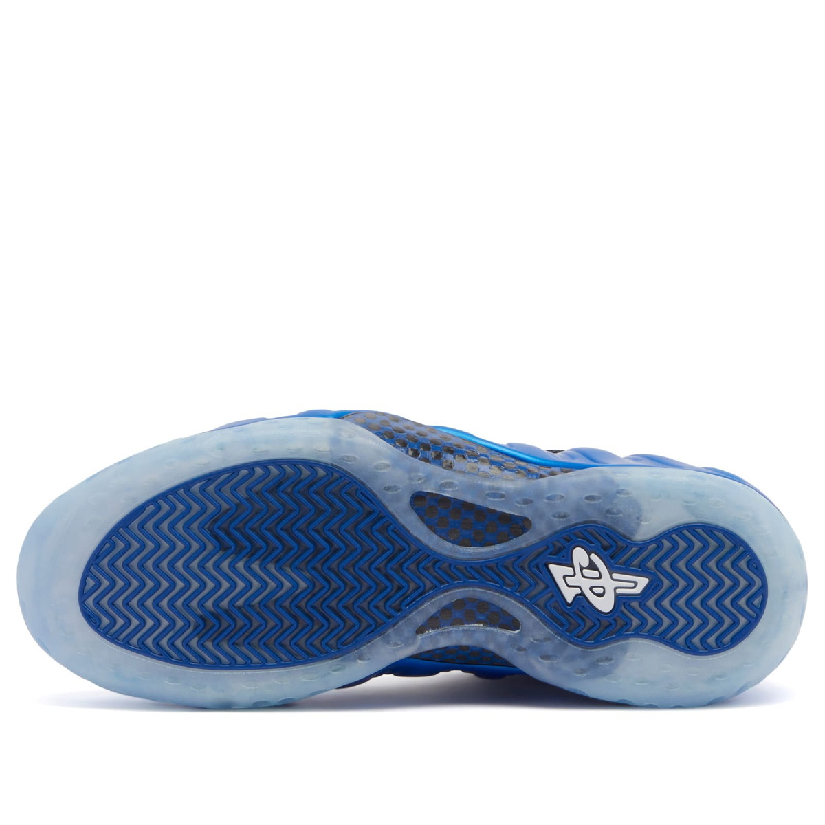 Nike Air Foamposite One Sneaker in Dark Neon Royal/White