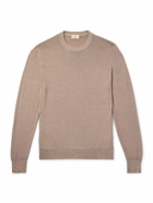Altea - Garment-Dyed Merino Wool Sweater - Neutrals