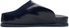 YUME YUME Navy Truck Slide Loafers