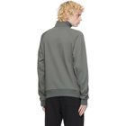 Dries Van Noten Grey Half-Zip Sweatshirt
