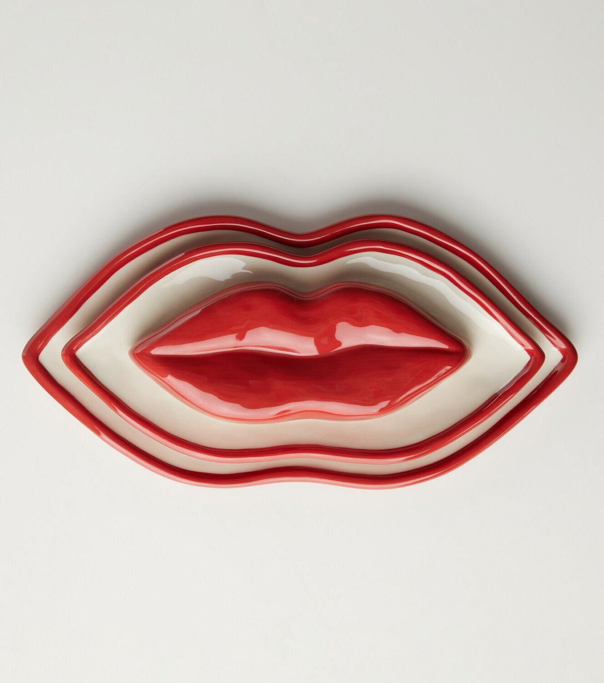 Serax Les Objets Mouleversants Lips serving set by Wouters & Hendrix
