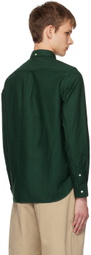 BEAMS PLUS Green Button Down Shirt