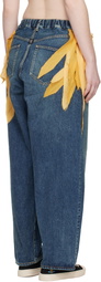 UNDERCOVER Blue UC1E8503 Jeans