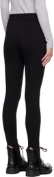 Hugo Black Nylon Leggings