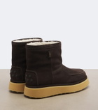 Tod's Gommino® shearling-lined suede ankle boots