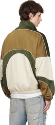 AMIRI Multicolor Oversized Panel Track Jacket