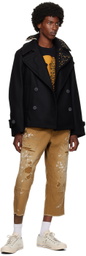kolor Tan Distressed Jeans