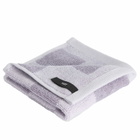 HAY Check Wash Cloth in Lavender 