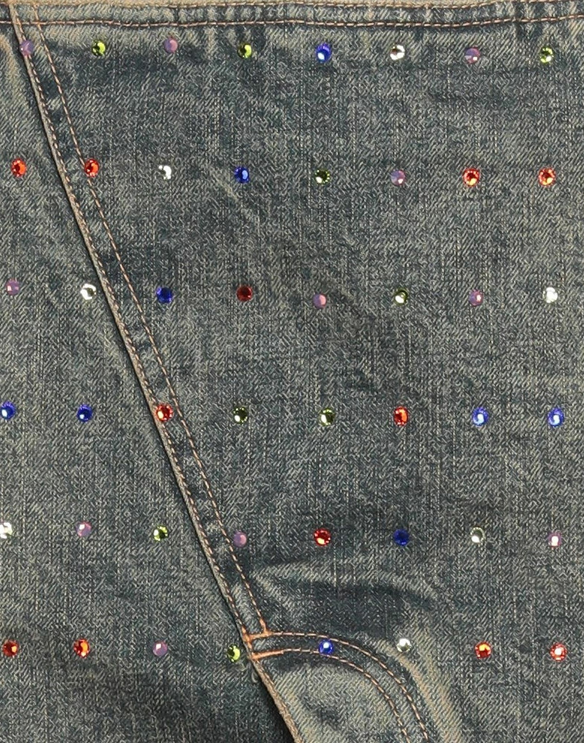 Martine Rose Womens Mini skirt in Blue