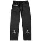 MASTERMIND WORLD Men's Masterseed Parachute Pant in Black