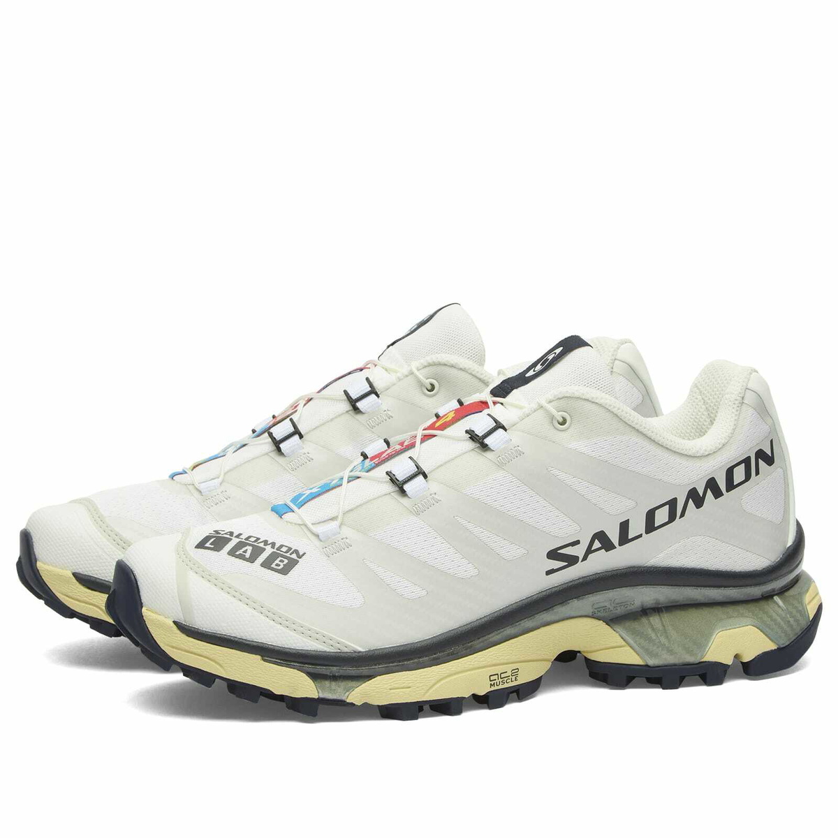 Salomon Women's XT-4 OG Sneaker in White/Lunar Rock/Night Sky