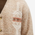 Pendleton Men's Shaggy Cardigan in Beige Beacon Rock