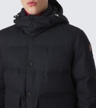 Moncler Grenoble Servance virgin wool down ski jacket