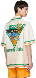 Casablanca White Tennis Club Icon Shirt