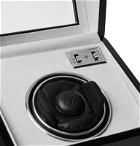 Rapport London - Mono Lacquered Ebony and Glass Watch Winder - Black