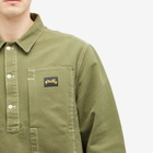 Stan Ray Men's Popover Painters Shirt in Olive Bedford Cord