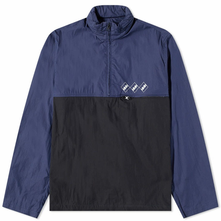 Photo: The Trilogy Tapes Men's Packable Festival Jacket in Navy/Black
