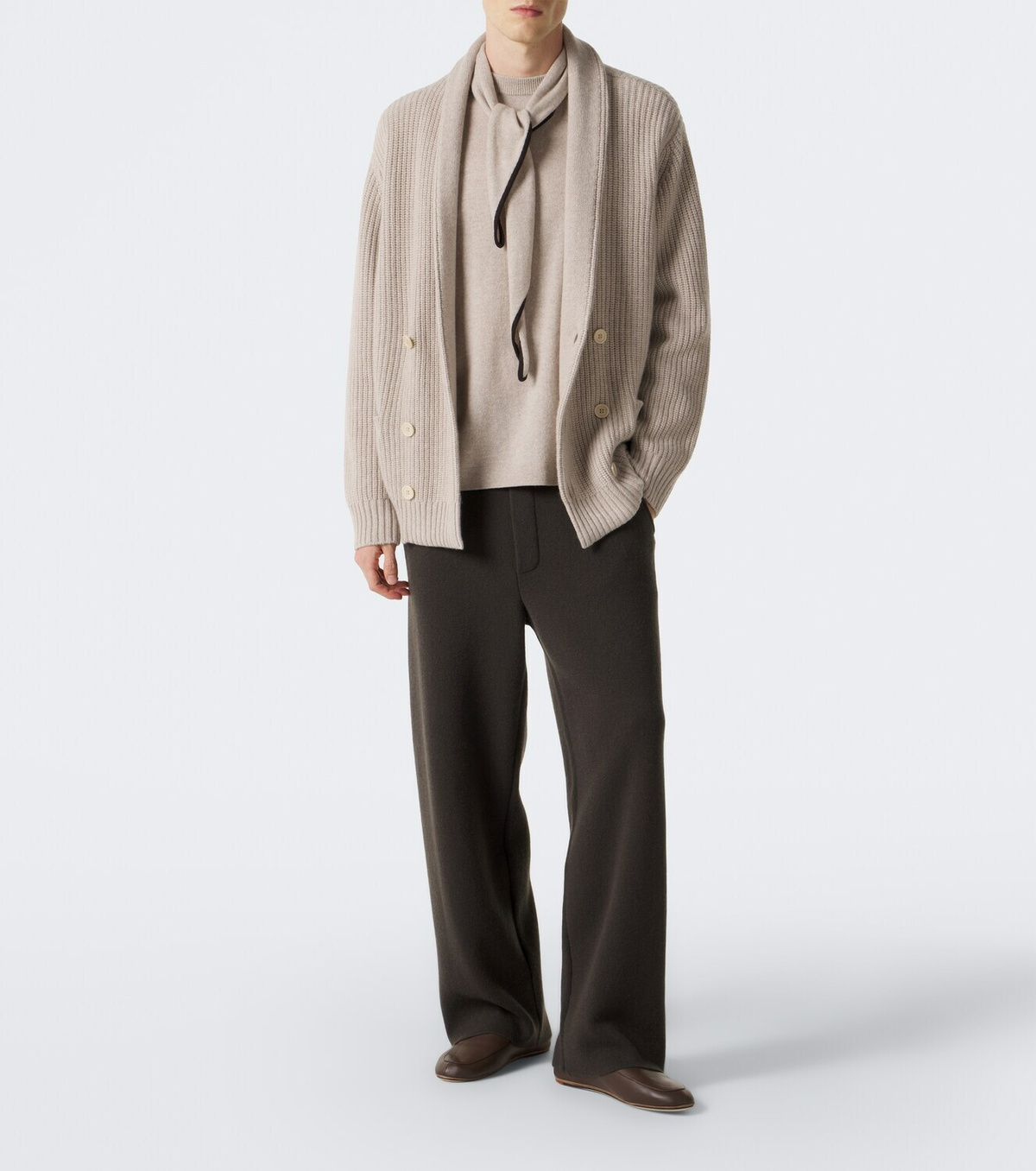 Lisa Yang Lyle double-breasted cashmere cardigan