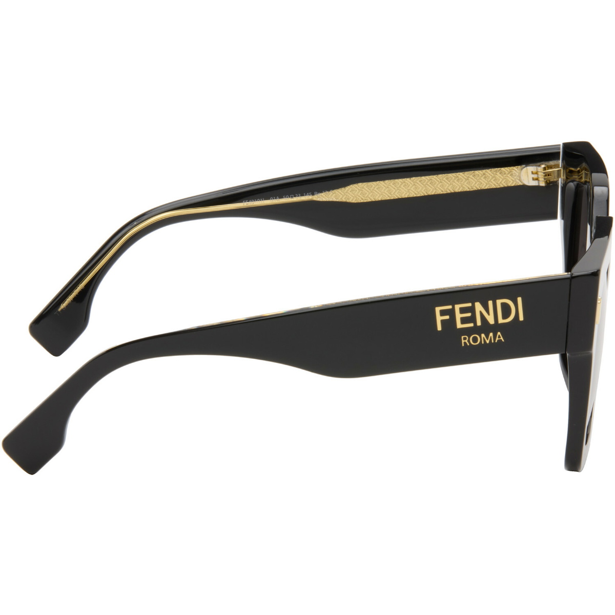 Fendi Black 'Fendi Roma' Sunglasses