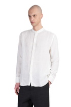120% Lino Shirt In Beige Linen