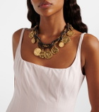 Jacquemus Pièces leather charm necklace