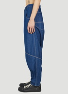Sulvam - Sarrouel Jeans in Dark Blue