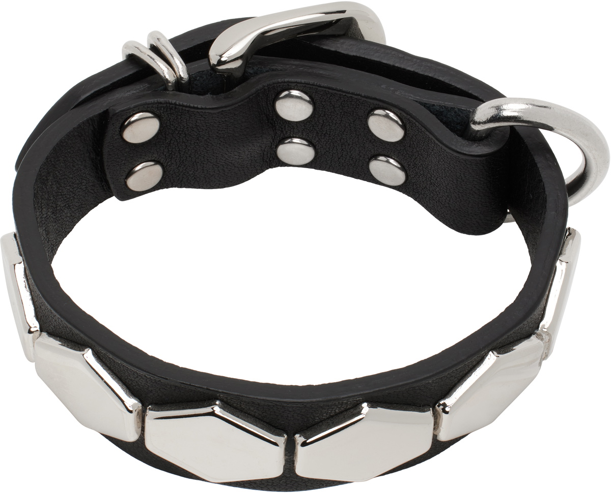 アクセサリー undercover chaos&balance LeatherBracelet Undercover Silver Chaos and Balance Bracelet Undercover