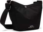 A.P.C. Black Journal Satchel Bag