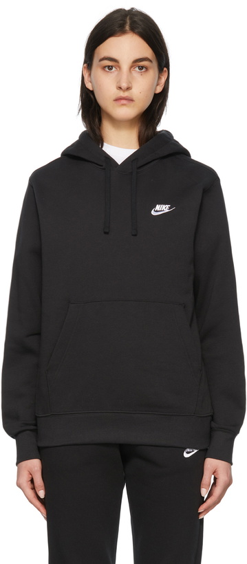 Photo: Nike Black Cotton Hoodie