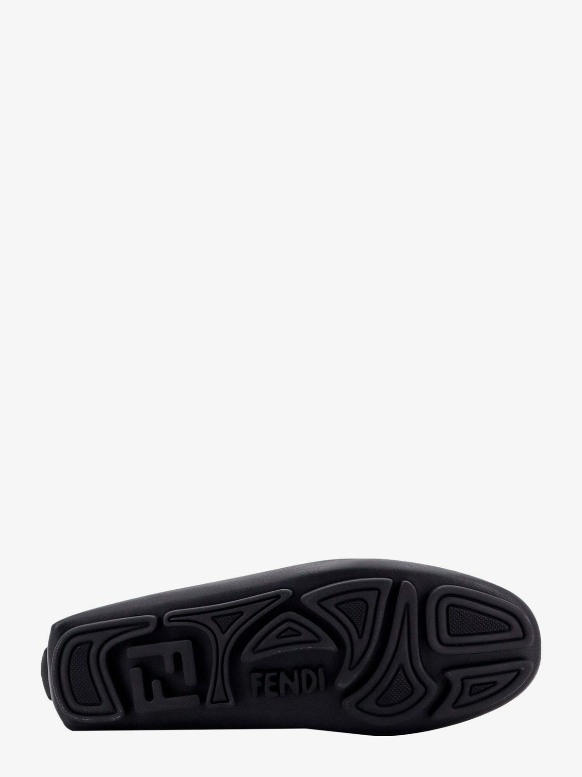 Fendi Ff Squared Black Mens Loafer Fendi