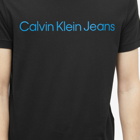Calvin Klein Men's Institutional Logo Slim T-Shirt in Ck Black
