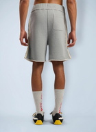 Palm Angels Curved Logo Track Shorts