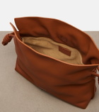 Loewe Flamenco Mini leather clutch
