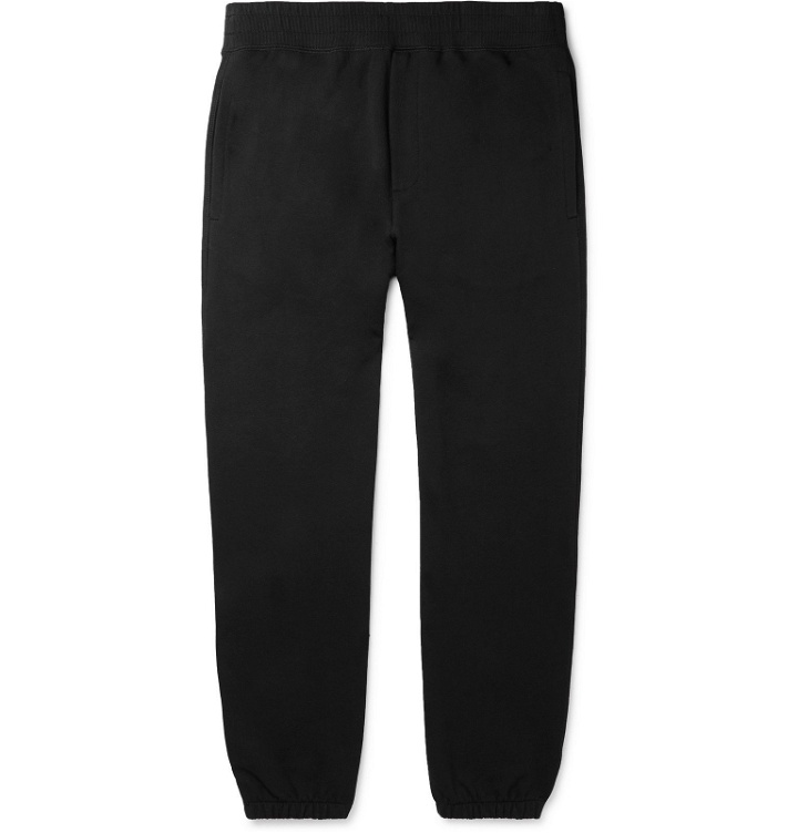 Photo: The Row - Olin Cotton-Jersey Sweatpants - Black