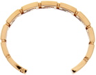 Versace Gold Greca Cuff Bracelet