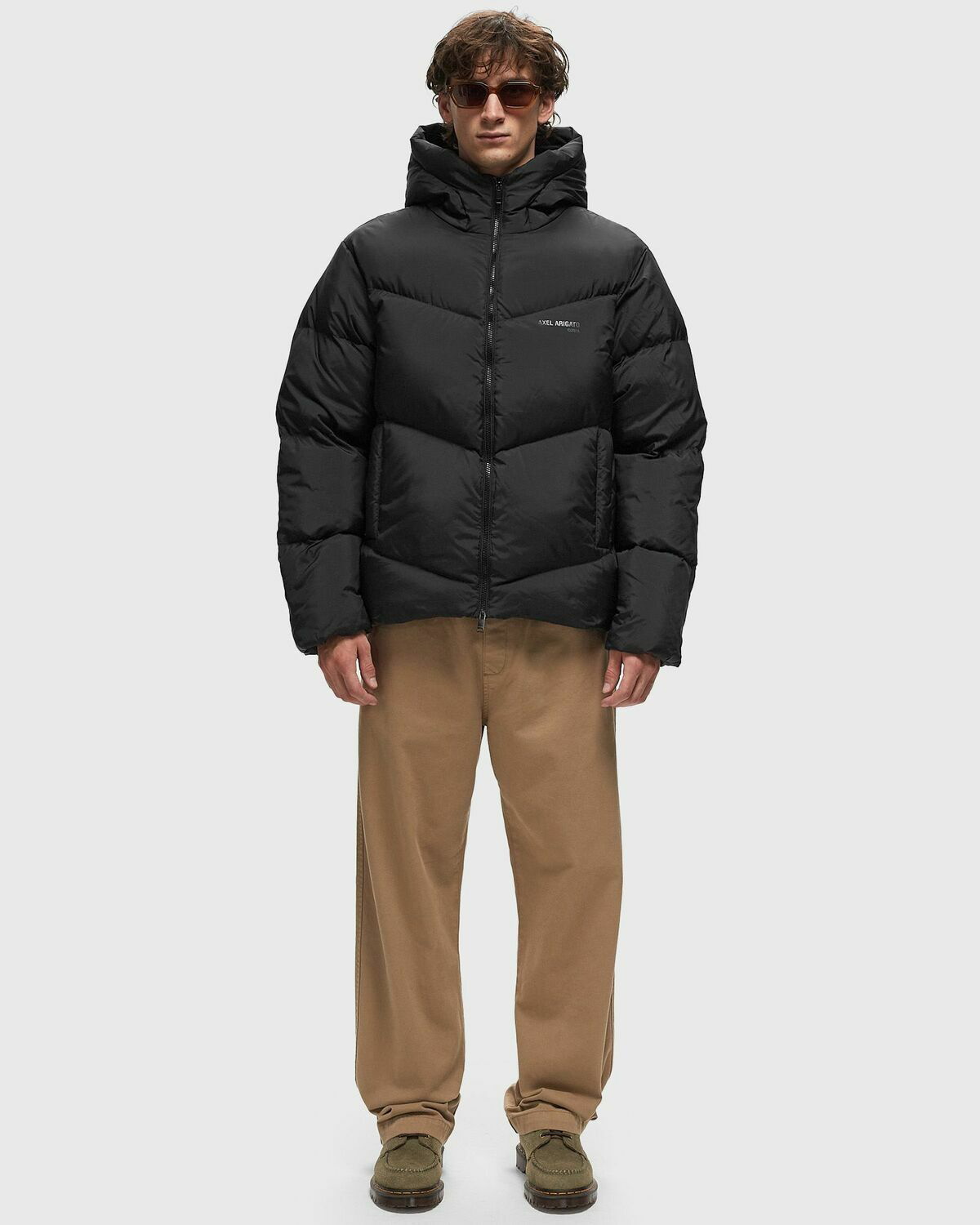 Axel Arigato Peak Quilted Puffer Jacket Black Down & Puffer