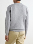 Altea - Wool and Cashmere-Blend Sweater - Gray